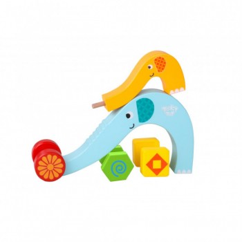 Rola rola família elefante Tooky toy
